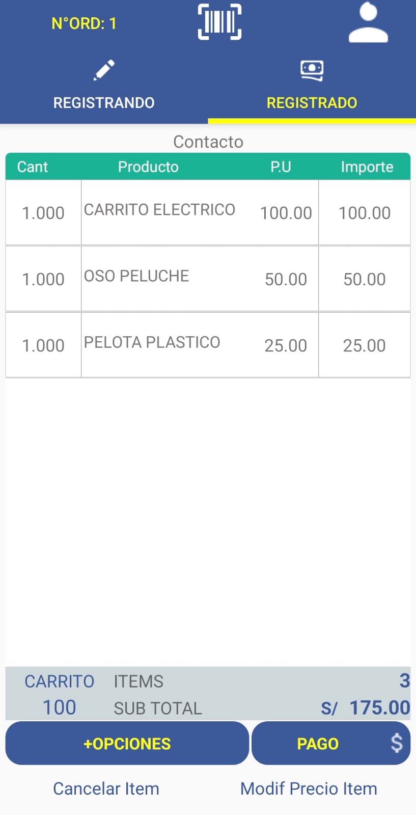 EmprendePE - venta en proceso